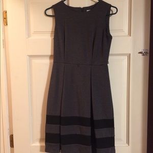 Calvin Klein fit and flair dress size 2P like new
